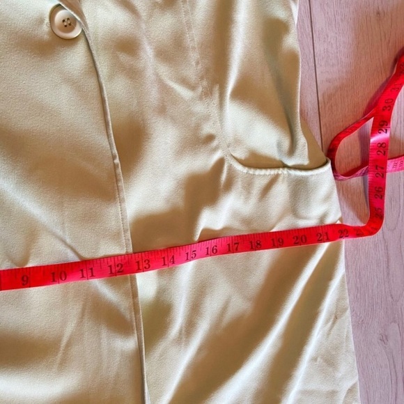 Vintage 90's pastel green long line blazer jacket - Picture 14 of 15